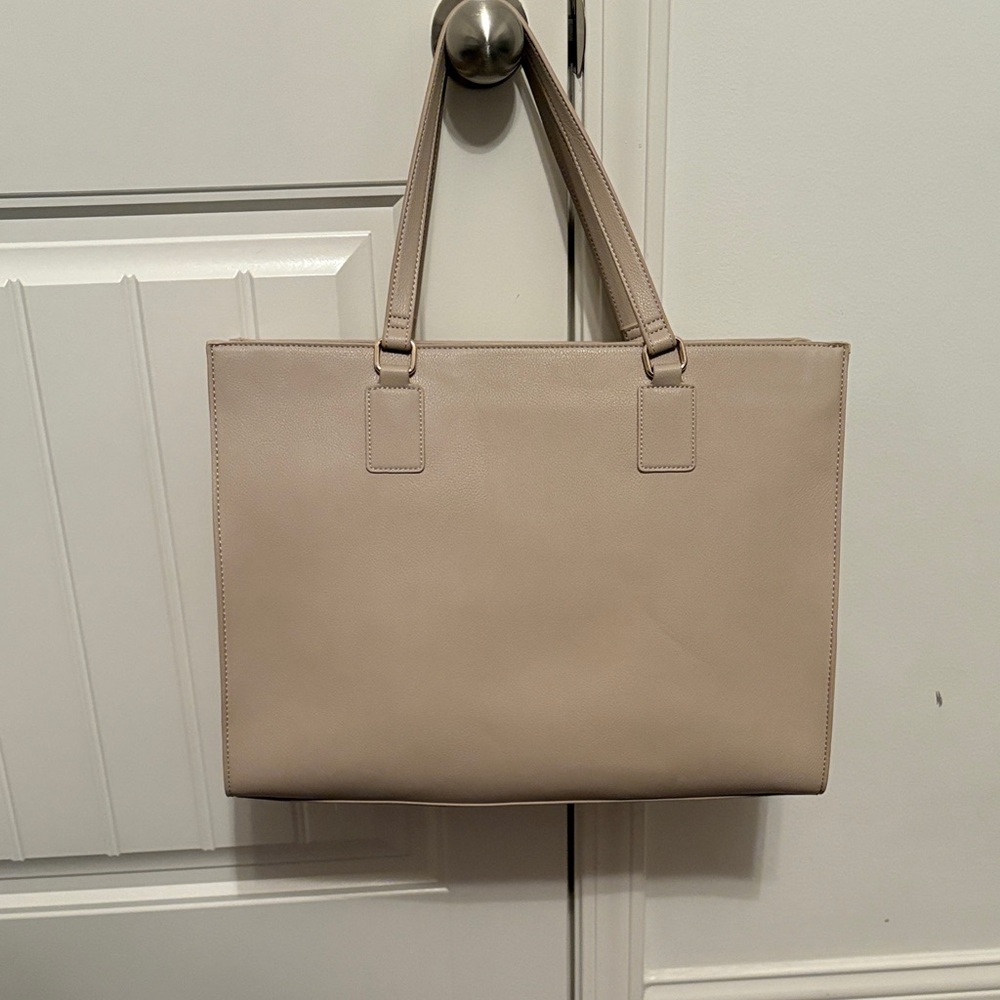 Chic Taupe Tote Bag